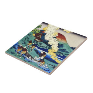 Carreau Cent poèmes expliqués par l'infirmière Hokusai