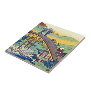 Carreau Cent poèmes expliqués par l'infirmière Hokusai