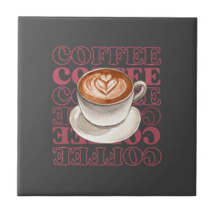 Carreau céramique à thème café