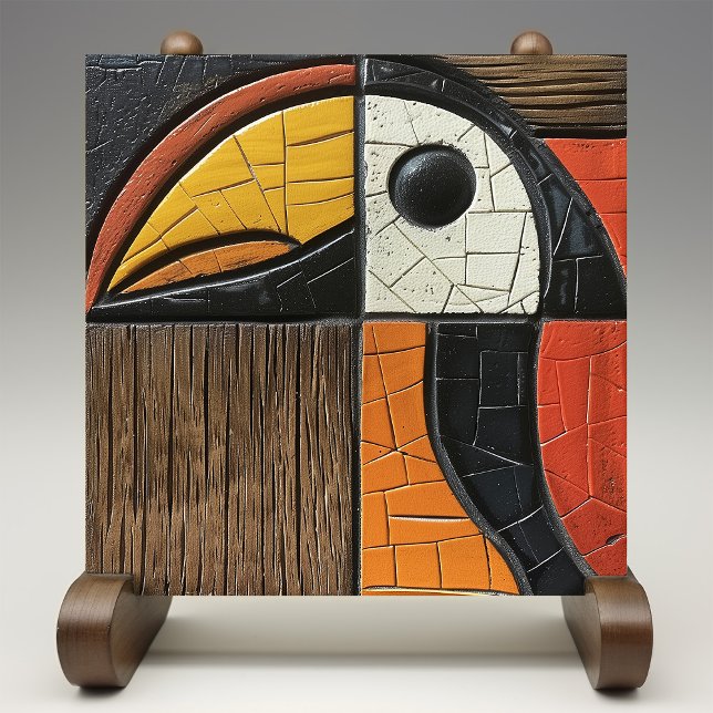 Carreau Céramique géométrique en mosaïque avienne (Créateur téléchargé)