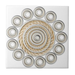 Carreau Céramique Tile Rope Style Pays