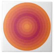 Cercles Sun Orange Viva Magenta