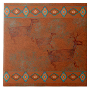 Carreau Cerfs Petroglyphe du sud-ouest des Canyons
