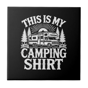Carreau C'est Mon Camping Drôle Camper