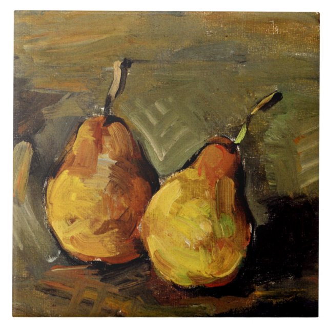Carreau Cezanne - Deux poires (Devant)