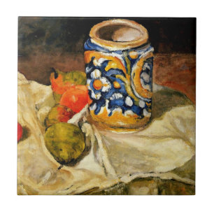 Carreau Cezanne : La vie morte avec Jar italien