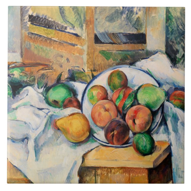 Carreau Cezanne - Une table d'angle (Devant)
