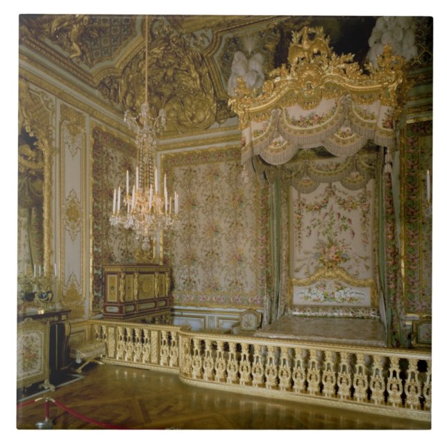 Carreau Chambre de la Reine (la chambre à coucher de la (Devant)