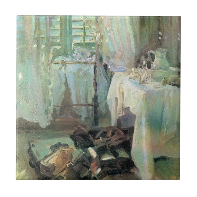 Carreau Chambre d'hôtel par John Singer Sargent (Devant)