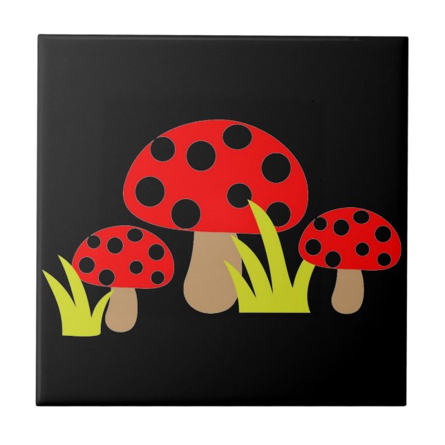 Carreau Champignons (Devant)
