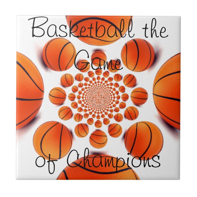 Carreau Champion Court Vision : Basketball Jeu des Champs (Devant)
