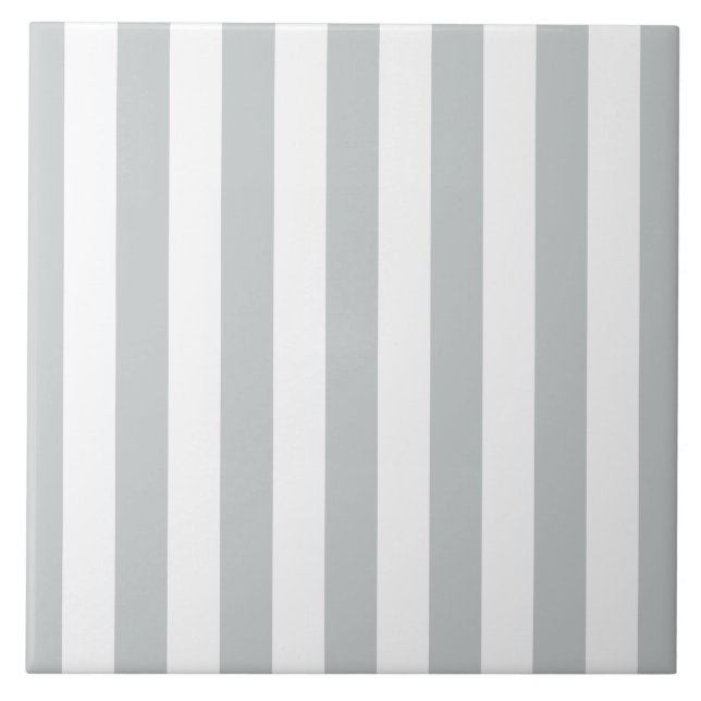 Carreau Changez les rayures grises en n'importe quelle (Devant)