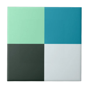 Carreau Charbon Blanc Turquoise Vert bleu Aqua Turquoise
