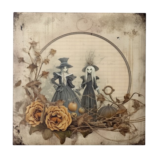 Carreau Chariot Halloween vintage (12) (Devant)