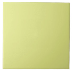 Carreau Chartreuse-Jaune couleur unie