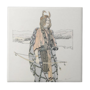 Carreau Chasseur féminin (par Ann Macbeth)