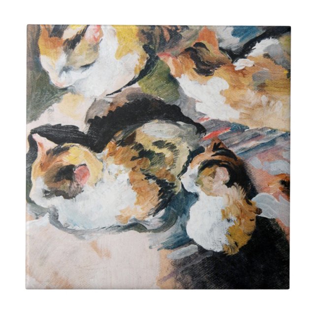 Carreau Chat, August Macke (Devant)