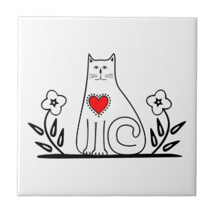 Carreau Chat de pays