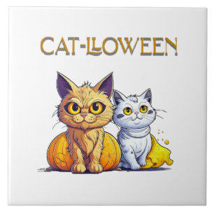 Carreau Chat Halloween