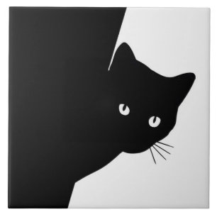 Carreau Chat noir