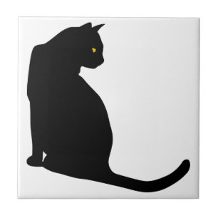 CARREAU CHAT NOIR