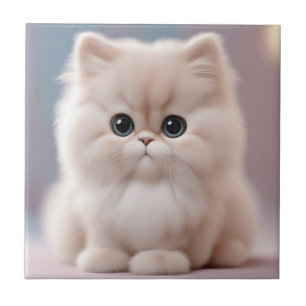 Carreau Chat perse Jouer Kitten