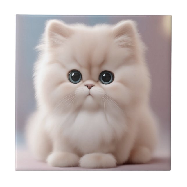 Carreau Chat perse Jouer Kitten (Devant)
