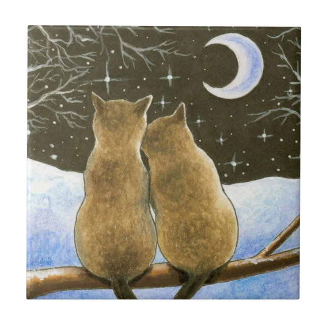 Carreau Chat siamois 584 (Devant)