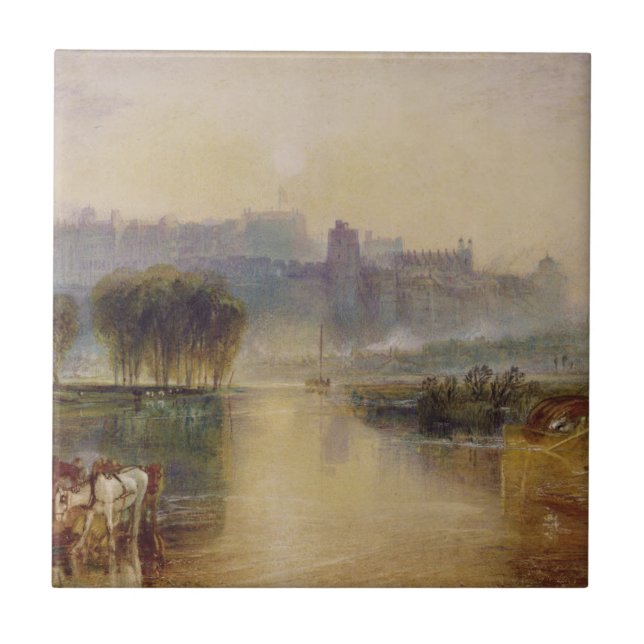 Carreau Château de Joseph Mallord William Turner | Windsor (Devant)