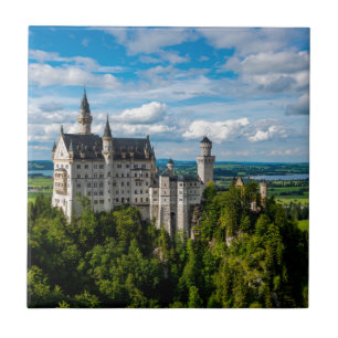 Carreau Château de Neuschwanstein - Bavière - l'Allemagn