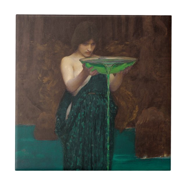 Carreau Château d'eau de Circe Invidiosa (Devant)