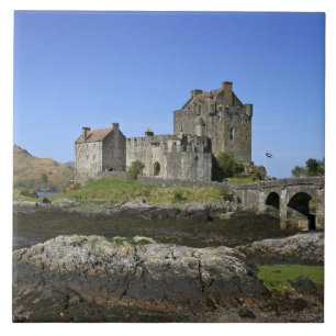 Carreau Château Eilean Donan, Écosse. Le célèbre Eilean 2