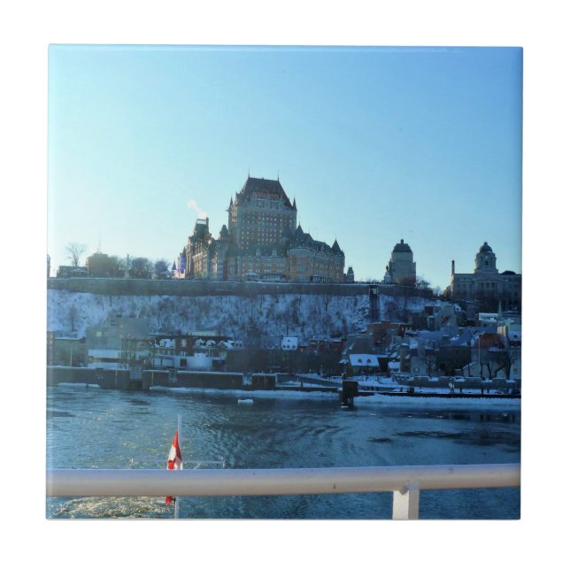 Carreau Château Frontenac, Québec, Canada (Devant)