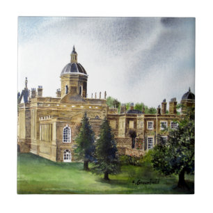Carreau Château Howard North Yorkshire peinture aquarelle