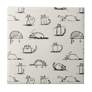 Carreau Chats peu précis