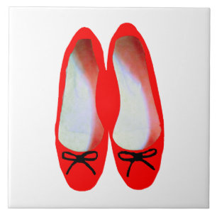 Carreau Chaussures rouges