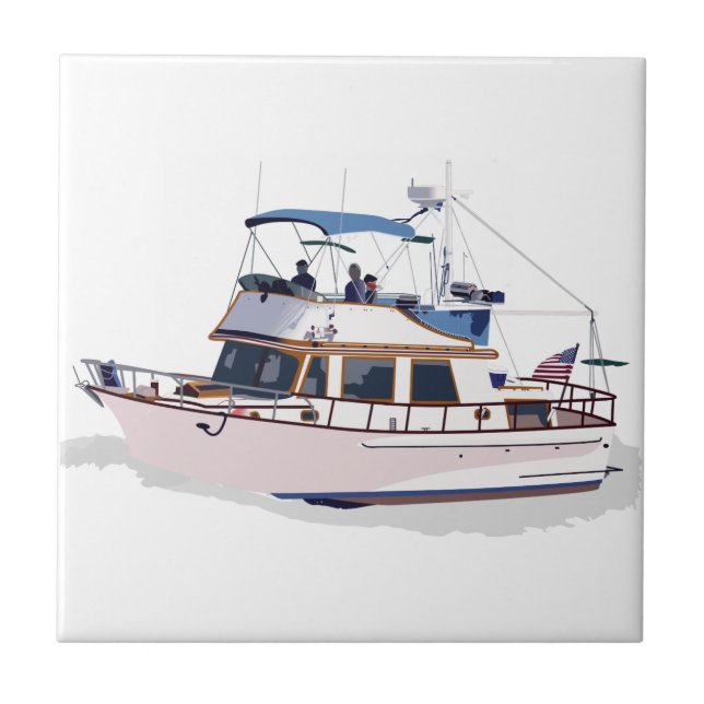 CARREAU CHB DIESEL TRAWLER (Devant)