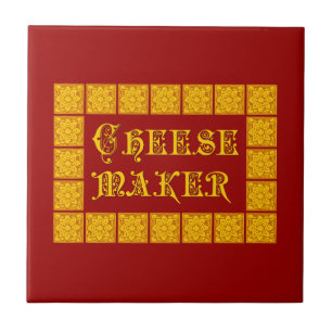 Carreau Cheese Maker Cuisine Vintage Art