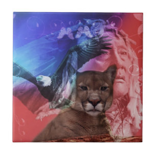 Carreau Chef indien indigène