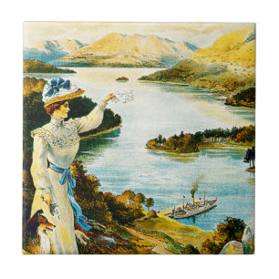 Carreau Chemin de fer de Furness ~ Lady of the Lake
