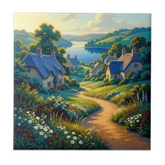 Carreau Chemin Doré vers l'Eau Bleue