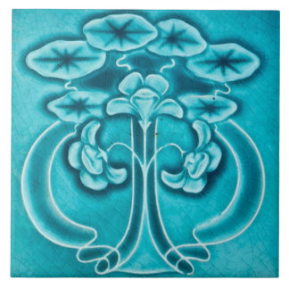 Carreau Cheminée Art Nouveau Pierres murales