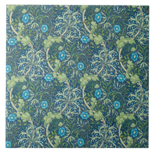 Carreau Cheminée en céramique William Morris conceptions 0