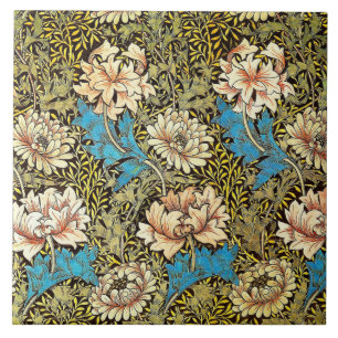 Carreau Cheminée en céramique William Morris conceptions 0