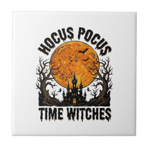 Carreau Chemises Halloween Vintage Sorcières Hocus Pocus T