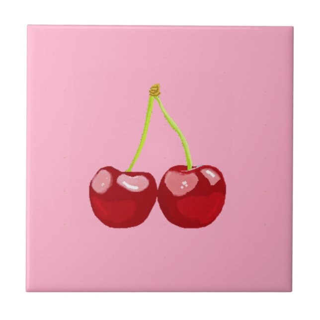 Carreau cherry for combine with pink (Devant)