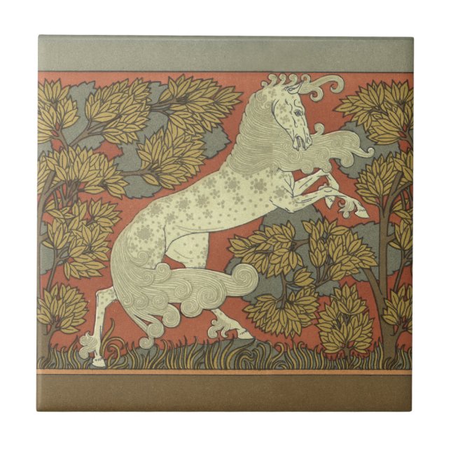 Carreau Cheval de danse Art Nouveau (Devant)