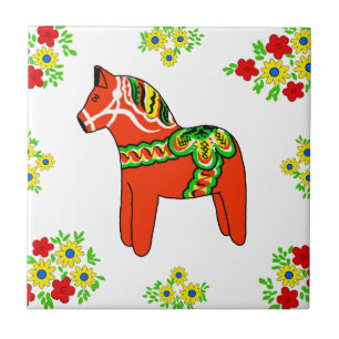 Carreau Cheval de la Suède Dala