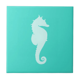 Carreau Cheval Marin Turquoise
