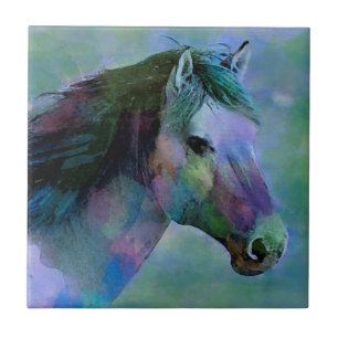 Carreau Cheval pour aquarelle